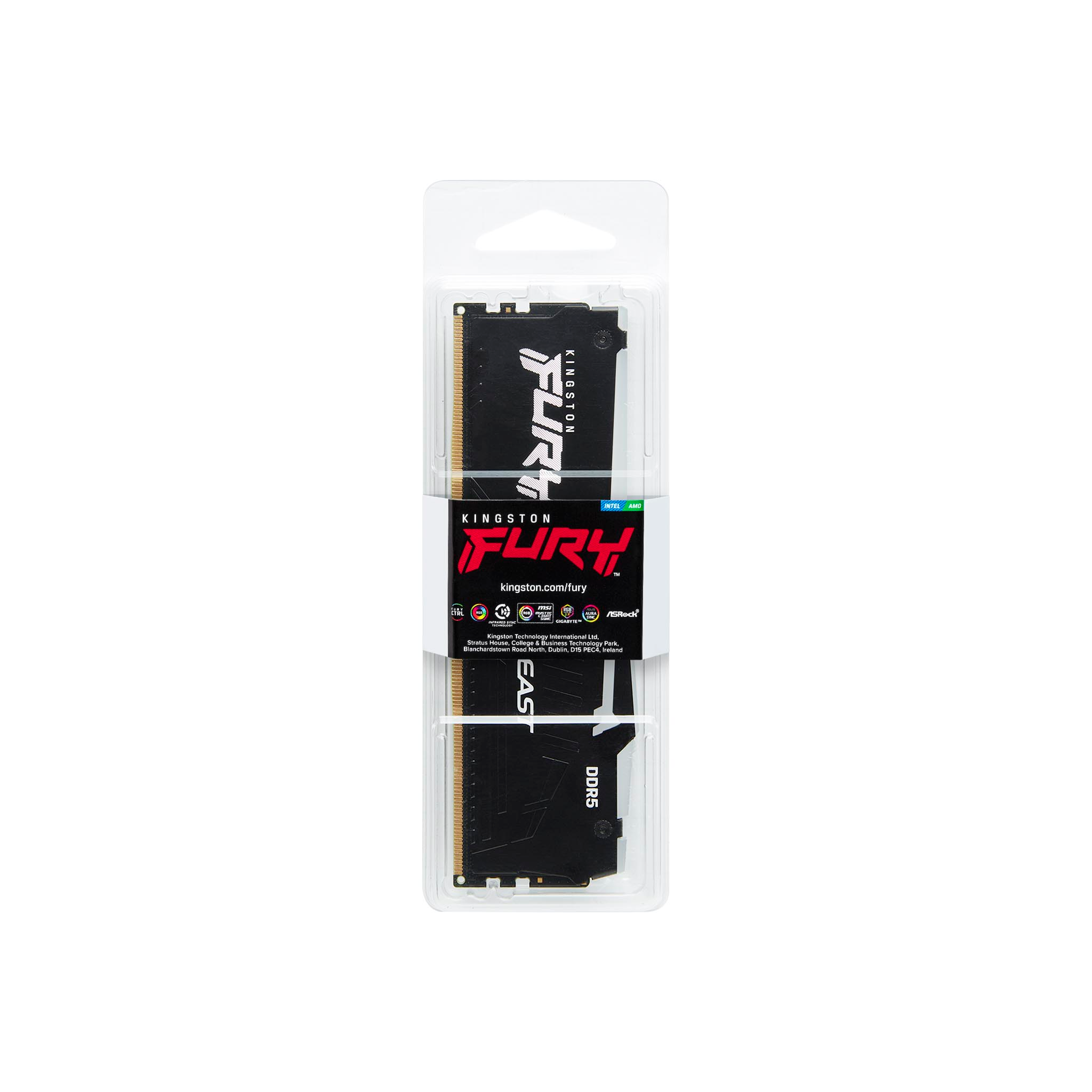 Kingston Technology FURY Beast 32GB 6000MHz DDR5 CL30 DIMM RGB EXPO Kingston Technology FURY Beast 32GB 6000MHz DDR5 CL30 DIMM RGB EXPO